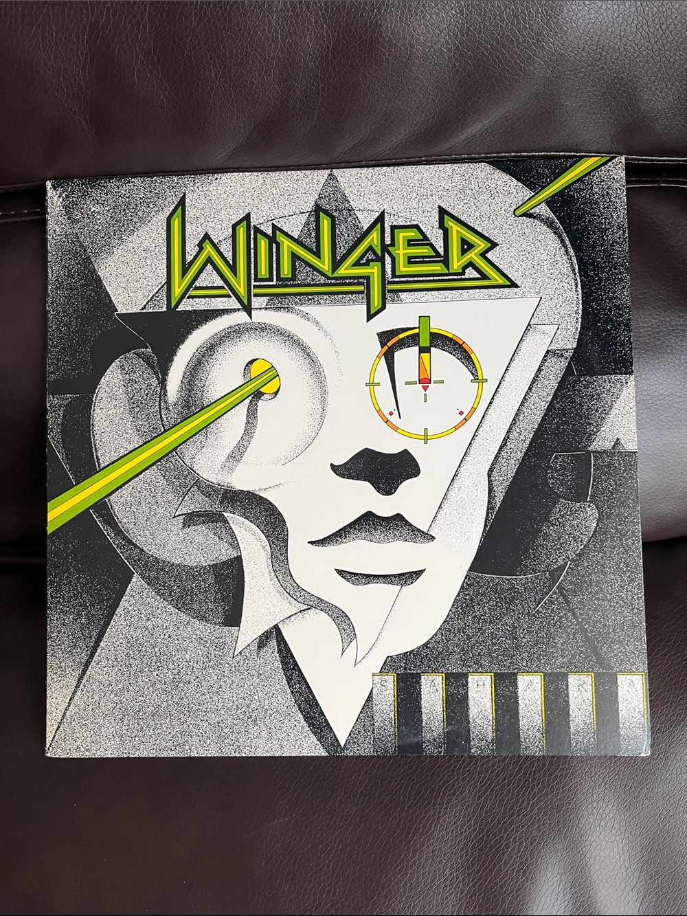 WINGER SELF TITLED.  ATLANTIC. 81867-1. 1988. FIRST PRESSING. VG+